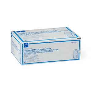 Medline Sterile Conforming Stretch Gauze Bandages - Sterile Conforming Gauze Bandage, 6" x 4.1 yd. - PRM254199