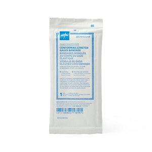 Medline Sterile Conforming Stretch Gauze Bandages - Sterile Conforming Gauze Bandage, 6" x 4.1 yd. - PRM254199