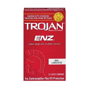 Trojan Trojan ENZ Condoms - Trojan ENZ Nonlubricated Condoms - 90752