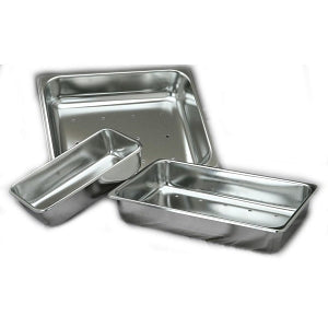 Polarware Company Stainless Steel High-Sided Perforated Instrument Trays - High-Sided Perforated Stainless Steel Instrument Tray, 10" x 6-1/2" x 2" - 1002-HPT