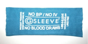 Patient Safety G-Sleeve / Signal / Alert (No Blood Draw) - G Sleeve, Safety, Blue, Size XL - GXLB02