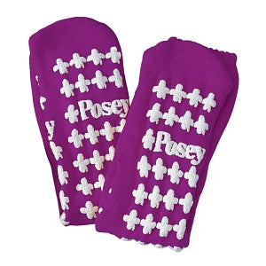 Posey Company Fall Management Socks - Fall Management Socks, Size L, Purple - 6239LP