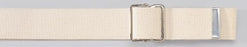 Posey Company Metal Buckle Gait Belts - Transfer Gait Belt, Extra Long, White - 6524L