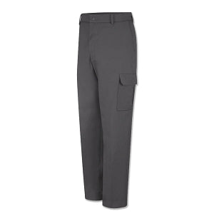 Vf Workwear-Div / Vf Imagewear (W) Men's Industrial Cargo Pants - Men's Industrial Cargo Pants, 65% Polyester/35% Cotton, Charcoal, 30" x 37" Unhemmed - PT88CH30X37U