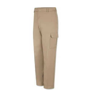 Vf Workwear-Div / Vf Imagewear (W) Men's Industrial Cargo Pants - Men's Industrial Cargo Pants, 65% Polyester/35% Cotton, Khaki, 28" x 30" - PT88KH-28-30