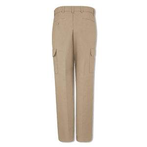 Vf Workwear-Div / Vf Imagewear (W) Men's Industrial Cargo Pants - Men's Industrial Cargo Pants, 65% Polyester/35% Cotton, Khaki, 38" x 37" Unhemmed - PT88KH38X37U