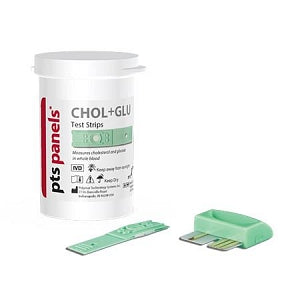 PTS Diagnostics Tests and Controls for CardioChek PA - Cholesterol and Glucose Test - 1765