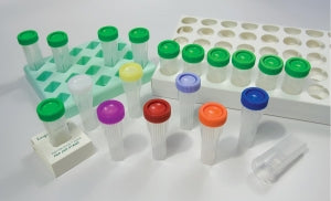 Protective Pap-Fix Plus Pap Jars - PAP JAR BULK EMPTY W/ASSORTED CAPS - 240-5400-X8K