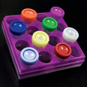 Protective 50 ml Screw Caps Only - 50 ML SCREWCAP, LAVENDER - 300-3541-L20