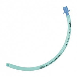 Smiths Medical Siliconized PVC Uncuffed Endotracheal Tube - Endotracheal Tube, Oral / Nasal, PVC, Blue Line, Uncuffed, 2 mm - 100-111-02