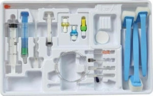 Smiths Medical Combined Spinal Epidural Trays - Combined Spinal / Epidural Tray with18G Tuohy Needle, 27G Pencil Point Spinal Needle, Open-Ended Nylon Catheter, and 10 mL Glass / Metal Luer Lock Syringe - 12093-20