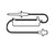 Smiths Medical CADD Administration Sets - CADD Flow Stop 123" Standard Yellow-Striped Standard Administration Set with Bag Spike, Clamp and 1-Way Check Valve with Male Luer - 21-7024-24