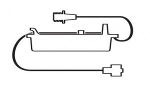 Smiths Medical CADD Administration Sets - CADD Flow Stop 102" Standard Administration Set with Female Luer, Clamp and 1-Way Check Valve with Male Luer - 21-7321-24