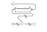 Smiths Medical CADD Administration Sets - CADD Flow Stop 102" Standard Administration Set with Female Luer, Y-Extension, 1-Way Check Valve with Female Luer, 1-Way Check Valve with Male Luer and Clamps - 21-7390-24