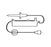 Smiths Medical CADD Administration Sets - CADD Flow Stop 108" Standard Administration Set with Bag Spike, 0.2-µm Filter, Clamp and 1-Way Check Valve with Male Luer - 21-7394-24