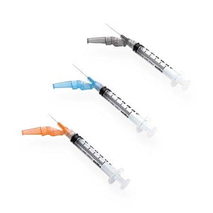 Smiths EDGE Hypodermic Needle with 10 mL Luer Lock Syringe - Needle-Pro Edge Safety Needle Syringe, Hypodermic, 20G x 1", 10 mL - 4102010