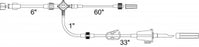 Smiths Mangum Micro Delivery Administration Sets - Magnum Micro Delivery System with Antifreeflow Stock Cock - MX448L60MG