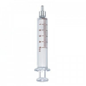 Smiths Medical L. O.R. Syringes - L. O.R. Glass Syringe, 5 mL - 4904