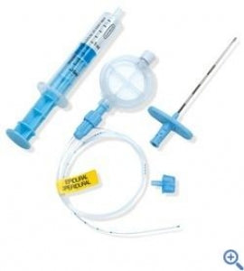 Smiths Medical Continuous Epiduiral Hestead Minipack - Continuous Epidural Hestead Minipack with Wings, 17G x 3.5" - 4954-17