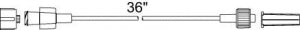 Smith Medical Microbore Extension Sets - Microbore Extension Set with Male Luer Lock, 0.2 mL Priming Volume - 533640