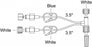 Smiths Medical Standard Bore Extension Sets - Small Bore Extension Set, Double T-Connectors, 2 Pinch Clamps - MBF29DTL