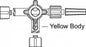 Smiths Medical Stopcocks - Stopcock, 3-Way, Swivel, Male, Luer Lock - MX2311L