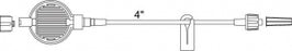 Smiths Medical Ultra Small Bore Extension Sets - ULTRA Small Bore Extension Set with 1.2 micron Filter, Removable Slide Clamp and Male Luer Lock, 1.0 ml Approx. Priming Vol., 7" (18 cm) L - MX448HFB