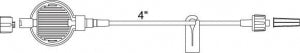 Smiths Medical Ultra Small Bore Extension Sets - ULTRA Small Bore Extension Set with 1.2 micron Filter, Removable Slide Clamp and Male Luer Lock, 1.0 ml Approx. Priming Vol., 7" (18 cm) L - MX448HFB
