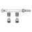 Smiths Medical Multi-way Stopcock Manifolds - Stopcock Manifold with Check Valve, 2-Port - MX708