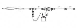 Smiths Medical TranStar Pressure Monitoring System - Single-Line Monitoring Kit - MX9514