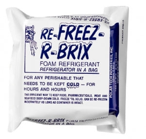 Polar Tech Re-Freez-R-BRIX Foam Refrigerant Packs - Re-Freez-R-BRIX Refrigerant Pack, 15 oz. - RB 15