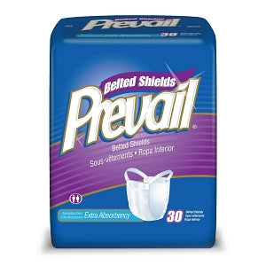 First Quality Products Prevail Belted Undergarments - Prevail Belted Light Absorbency Undergarment, One Size, 30/Pack - PV-324