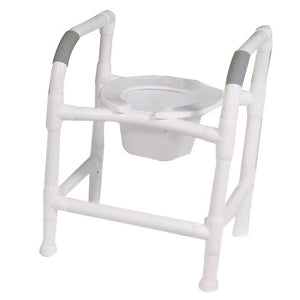 Mjm International Safety Toilet Seat - SEAT, TOILET, SAFTEY, AND RAIL, ADJ HEIG - 1807