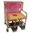 Mjm International PVC Woodtone Bariatric Shower Chair - SHOWER CHAIR, WOODTONE, BARIATRIC 30IN - WT131-5-SSDE