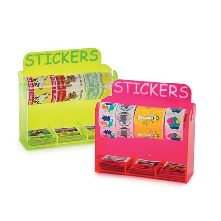 Pediatric Sticker Dispenser Pediatric Sticker Dispenser with Tray - 11"W x 4"D x 9.75"H