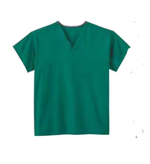 Encompass Group Patient Wear Tops - Patients Tops, No Pockets, Green, Size 3XL - P9156