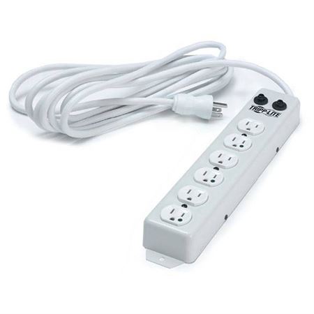 Permanent-Mount Power Strip for IV Poles Permanent-Mount Power Strip - 13.75"L x 2.5"W x 2"H