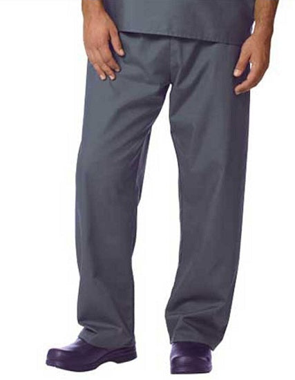 Unisex Fashion Poplin Fashion Scrub Pants Pewter