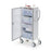 Pharmacy Cart 24.5"W x 15"D x 48"H 4 Cabinet Doors - Combi Cam Locks