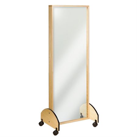 Physical Therapy Mobile Adult Mirror Physical Therapy Mobile Adult Mirror - 26.5"W x 72"H x 21"D