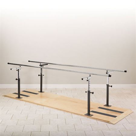 Physical Therapy Platform Mounted Parallel Bars Physical Therapy Platform Mounted Parallel Bars - 18"W x 24"L x 26"H