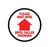 Ergomat COVID-19 Social Distancing Safety Signs and Strips - "Stop Please Wait Here Until Called Forward" Safety Sign, Octagonal White / Red, 6" - DSV-SIGN 36-SD-L