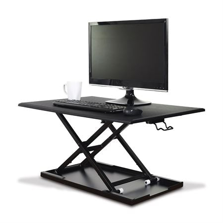 Pneumatic Height Adjustable Desktop Pneumatic Height Adjustable Desktop - Black