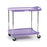 Allergen Free Utility Cart 20"W x 30"D x 35.5"H 3-Shelf