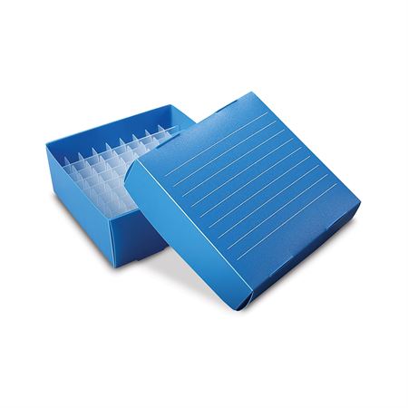 Polypropylene Film Freezer Box Available in Blue, Green, Purple or White For 1.5/2mL Tubes - 81 place