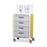 Premium 4 Drawer Mobile Isolation Station Premium 4-Drawer Mobile Isolation Station