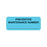 Preventative Maintenance Labels Preventive Maintenance Number" - Light Blue - 2.25"W x 0.88"H