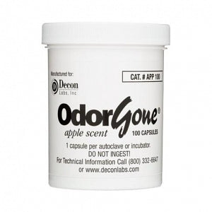 Decon Labs, Inc OdorGone Autoclave Deodorant Capsules - OdorGone Autoclave Deodorant Capsule, Lemon Fragrance - LEM100