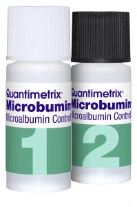 Quantimetrix Microbumin Microalbumin Control - CONTROL, MICROALBUMIN, L1&2, 10 X 7 ML, 1/BX - 1250-01