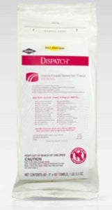 Clorox Dispatch Hospital Disinfectant Towels with Bleach - Dispatch Bleach Wipes, Pack, 9" x 10" - 158-69260